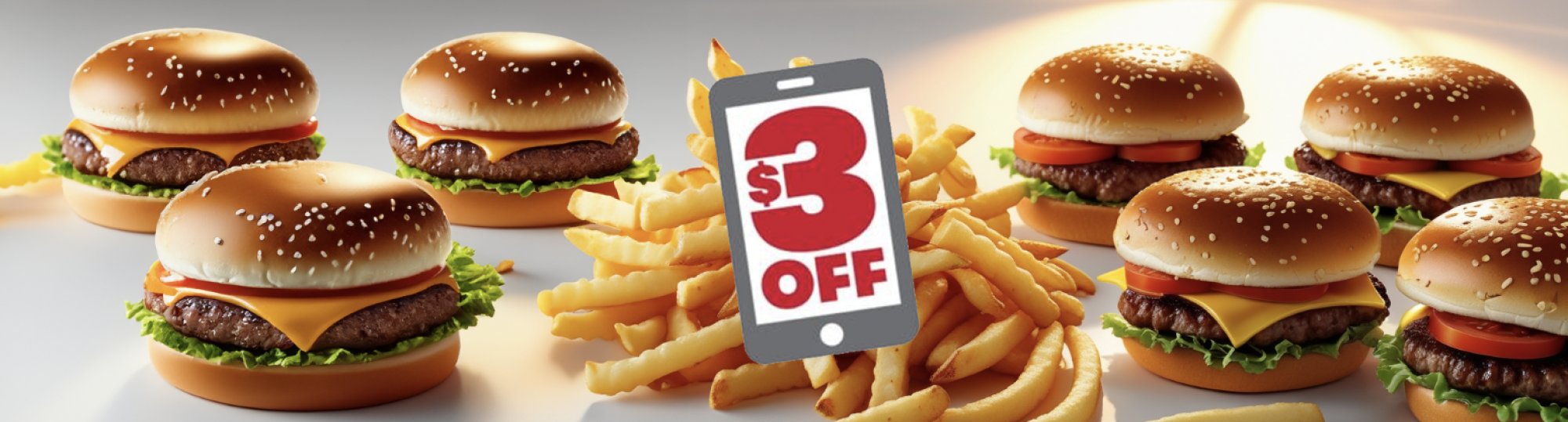 Wendys $3 OFF hero image